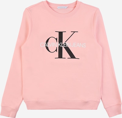 Calvin Klein Jeans Sweatshirt in Pink / Black / White, Item view