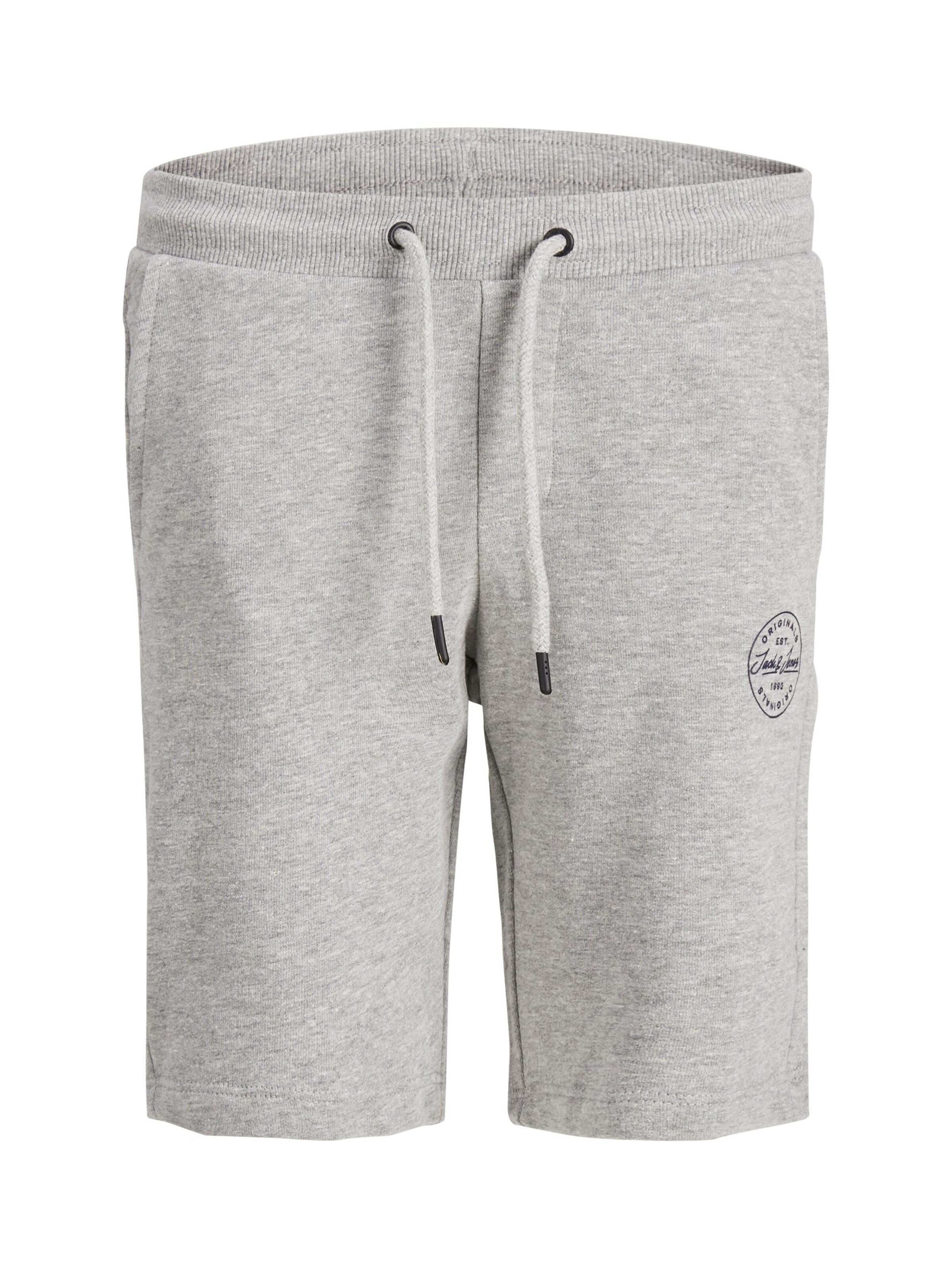Jack & Jones Junior - Regular Calças em cinzento: frente