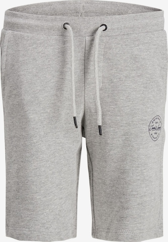 Jack & Jones Junior Regular Pants in Grey: front