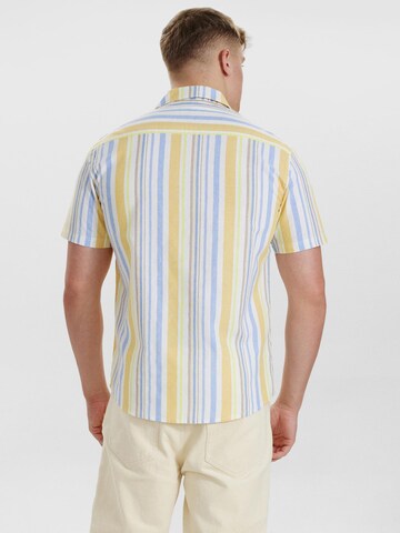 T-Shirt 'DXEgon' Dxnmxrk en jaune