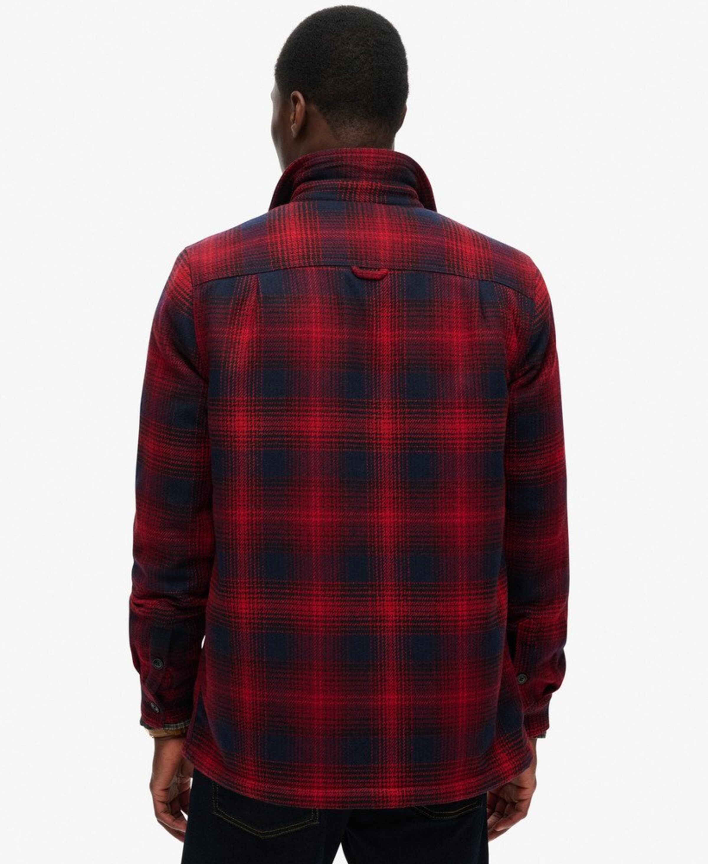 Veste mi-saison Superdry en rouge