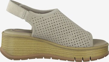 TAMARIS Sandals in Beige