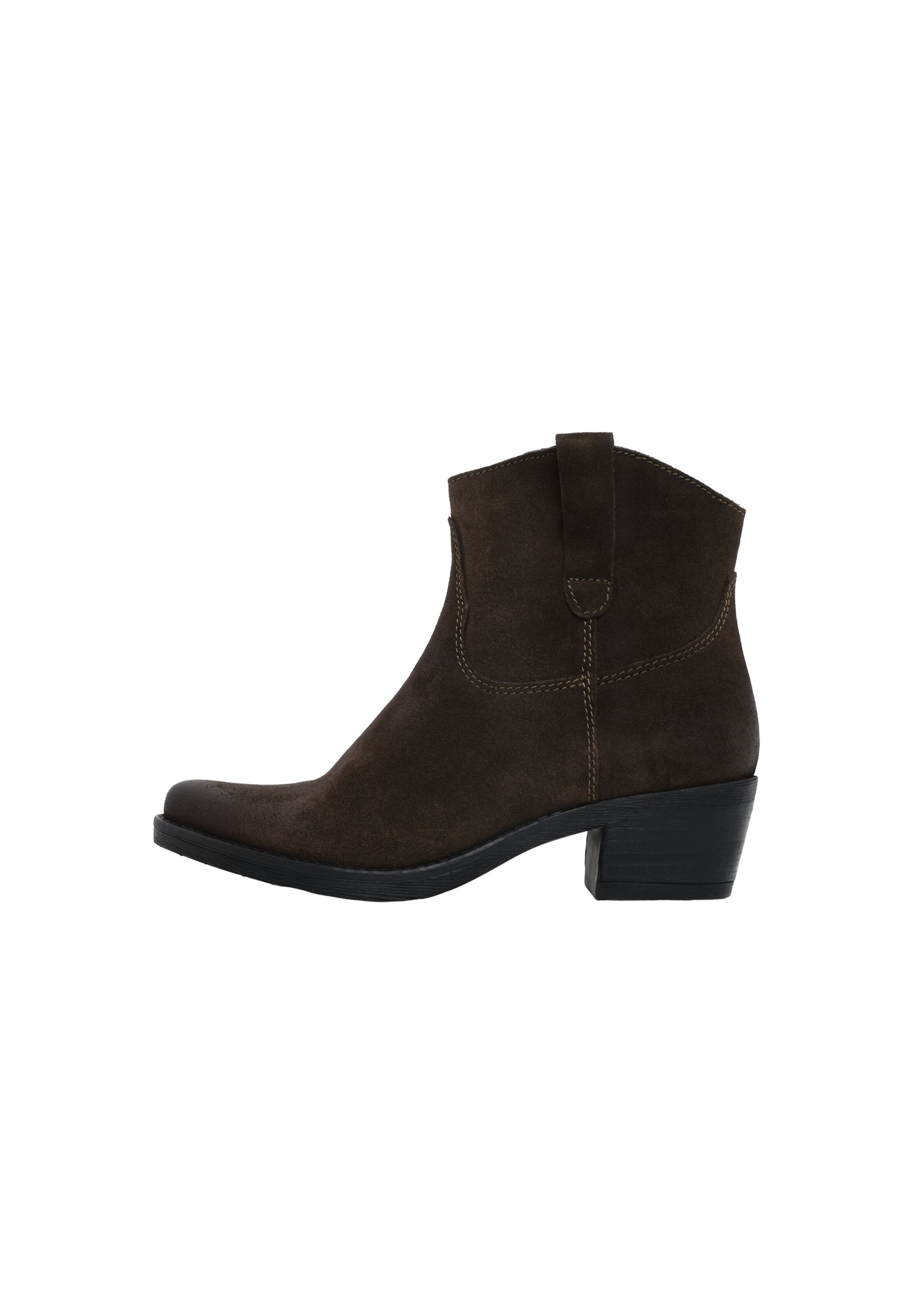 Bottes de cowboy 'EVIE' Apple of Eden en marron : devant