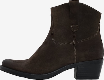 Bottes de cowboy 'EVIE' Apple of Eden en marron : devant