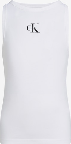 Haut Calvin Klein Jeans en blanc : devant