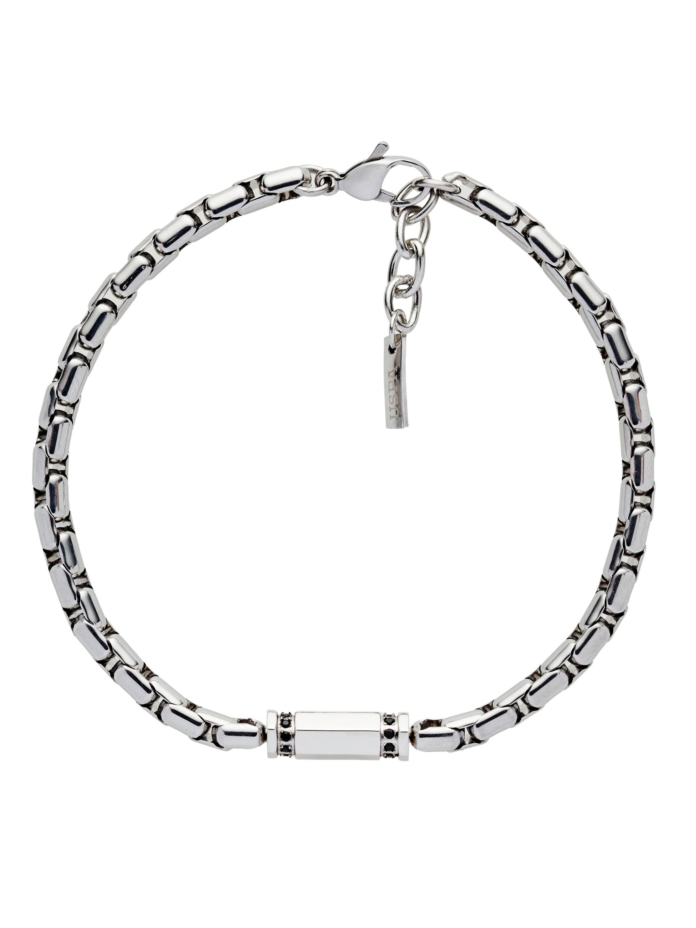 Bracelet 'Gerome' U.S. POLO ASSN. en argent : devant
