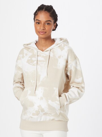 Sweat de sport Reebok en beige : devant