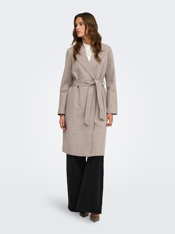 ONLY Between-Seasons Coat in Brown: front