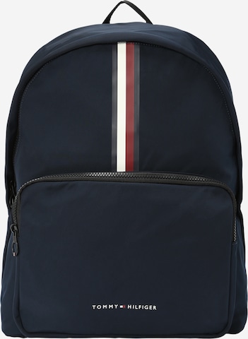 TOMMY HILFIGER Hátizsák 'Skyline' - kék: elől