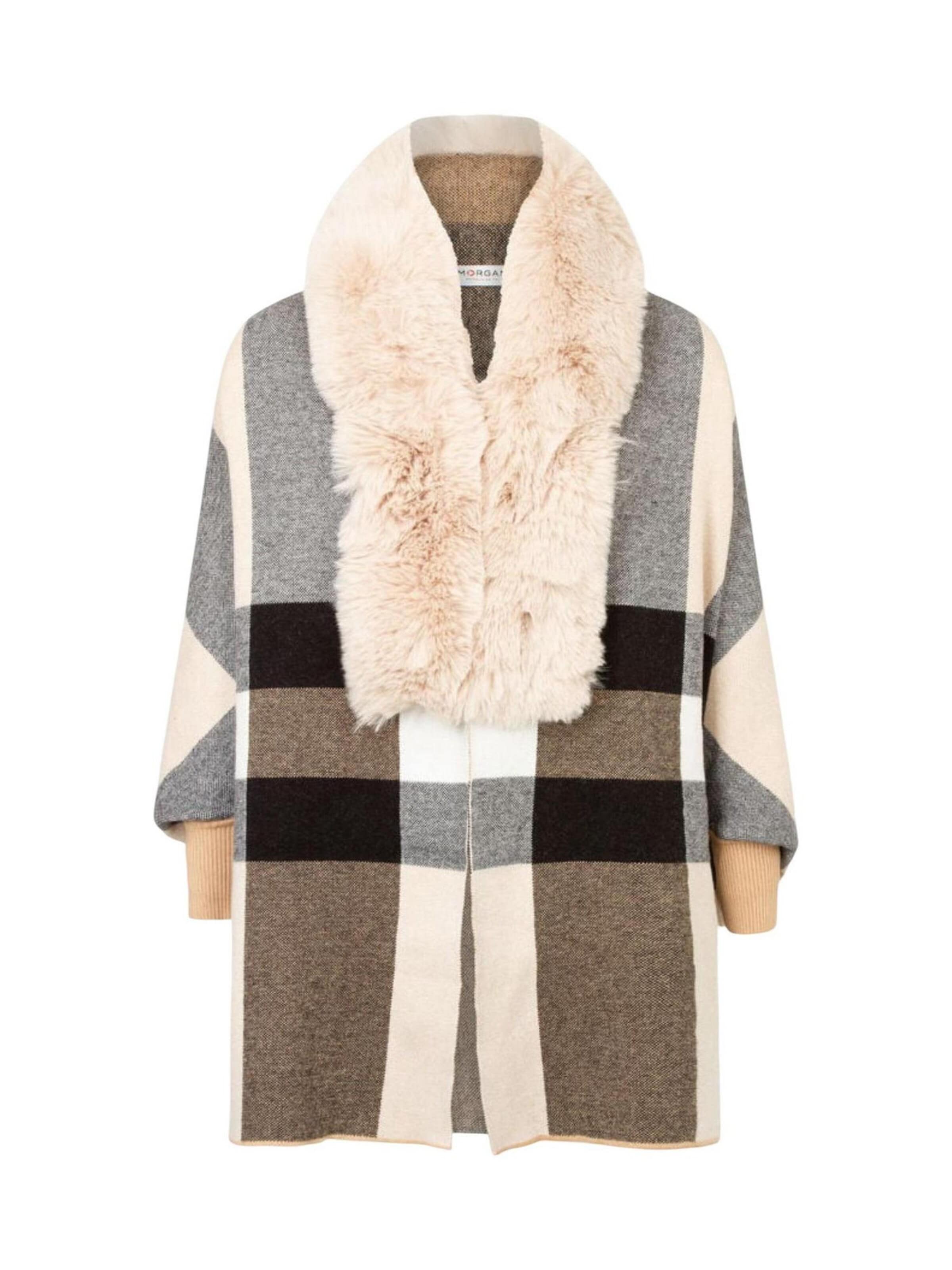 Morgan De Toi Cape in Beige: front