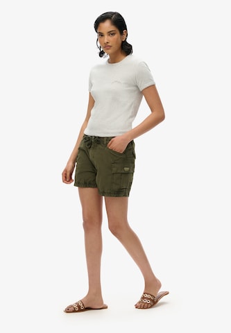 Regular Pantalon cargo Superdry en marron