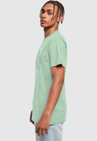 Merchcode Shirt 'Peanuts - Ok Fine Whatever' in Groen
