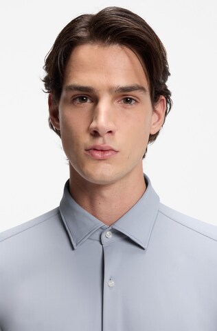 HUGO Regular Fit Hemd in Grau