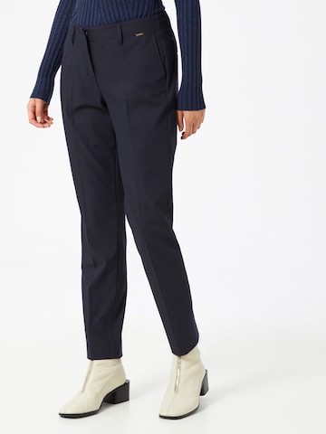 CINQUE regular Παντελόνι με τσάκιση 'Hamelin' σε μπλε: μπροστά