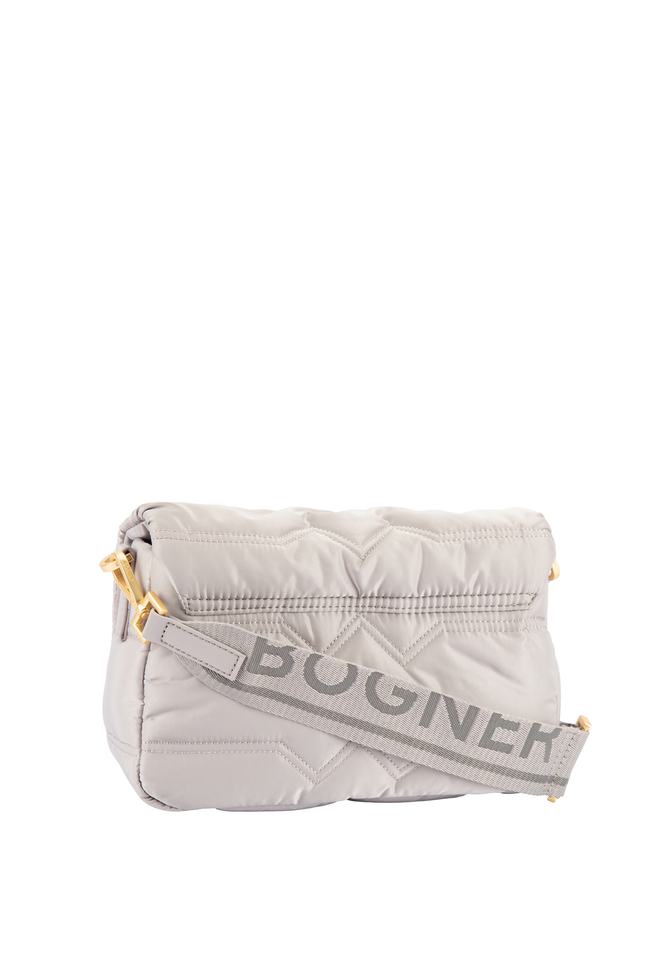 Borsa a tracolla 'Wallis Tessuto Bar' di BOGNER in grigio