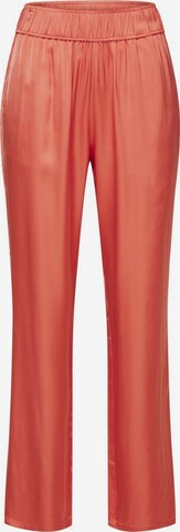 SELECTED FEMME Loose fit Pants in Orange: front