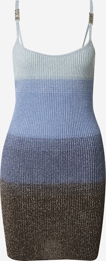 GCDS Knit dress in Blue / Dusty blue / Pastel blue / Black, Item view