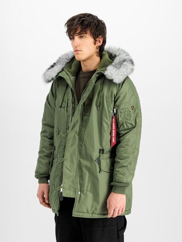 ALPHA INDUSTRIES Parka 'N-3A' in Grün: Vorderseite
