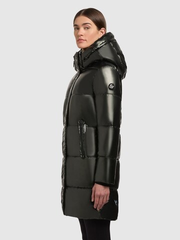 Manteau d’hiver 'Haya' khujo en noir