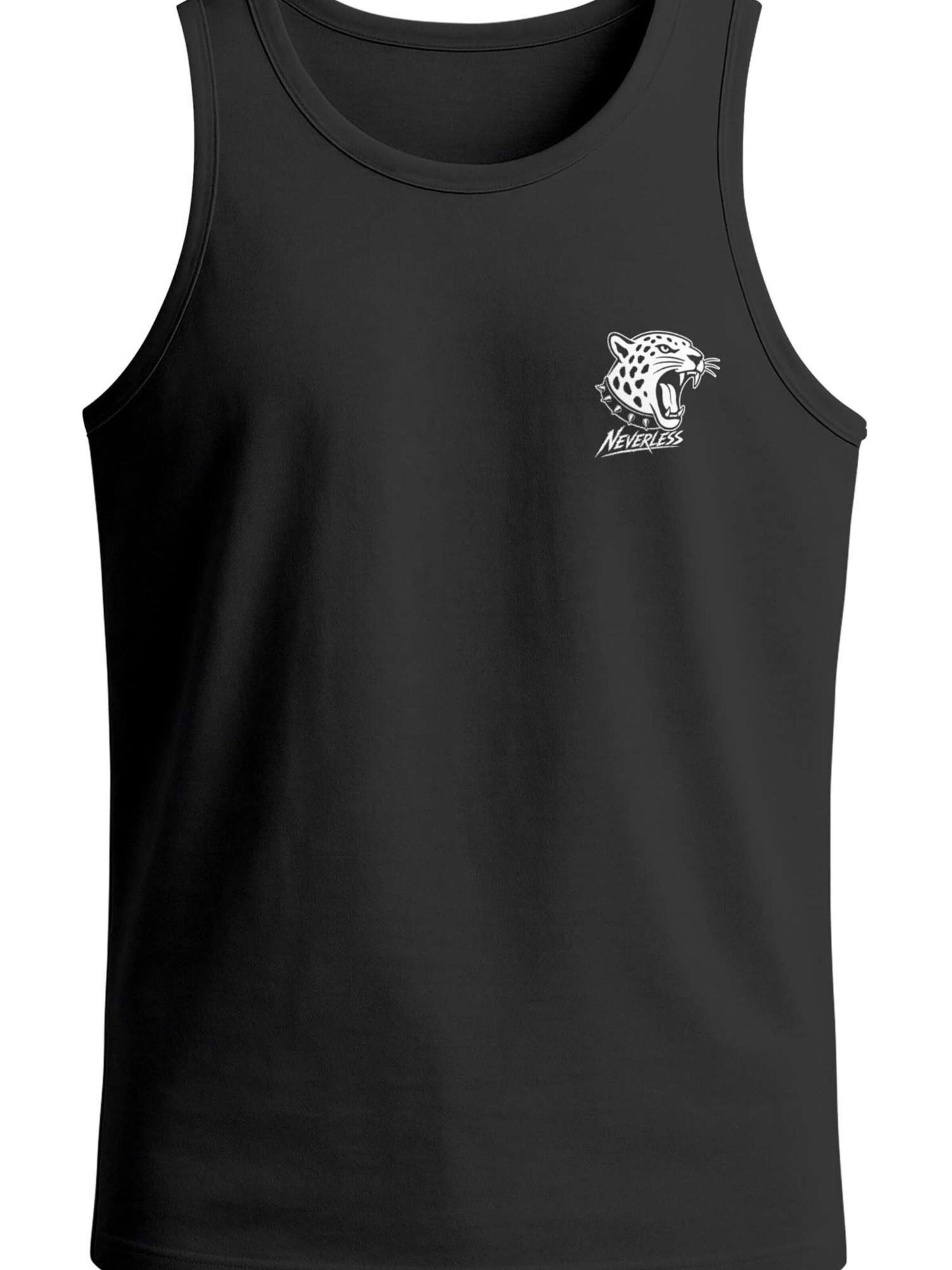 Neverless Shirt 'Jaguar' in Black