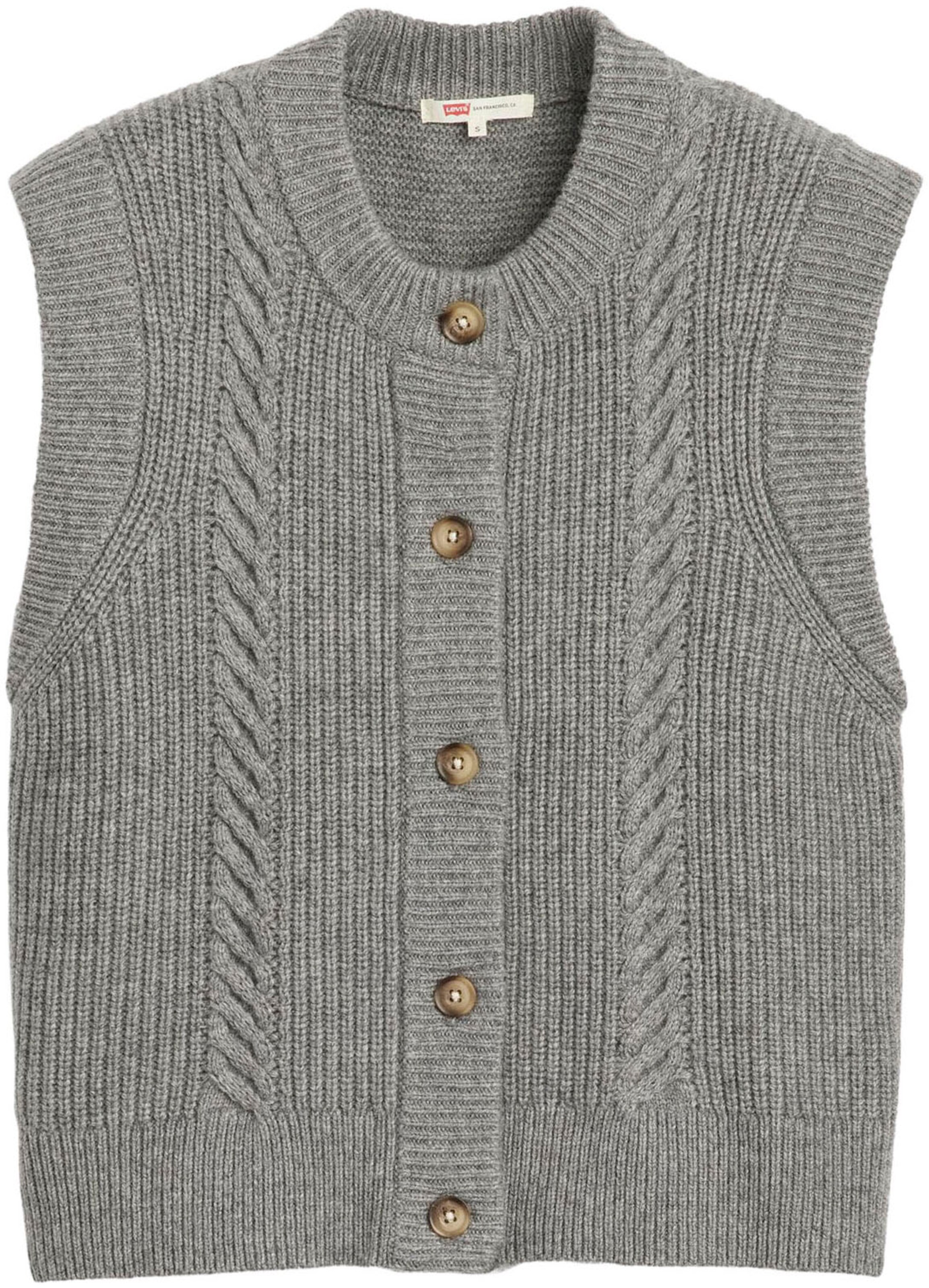 LEVI'S ® Weste in Grau: Vorderseite