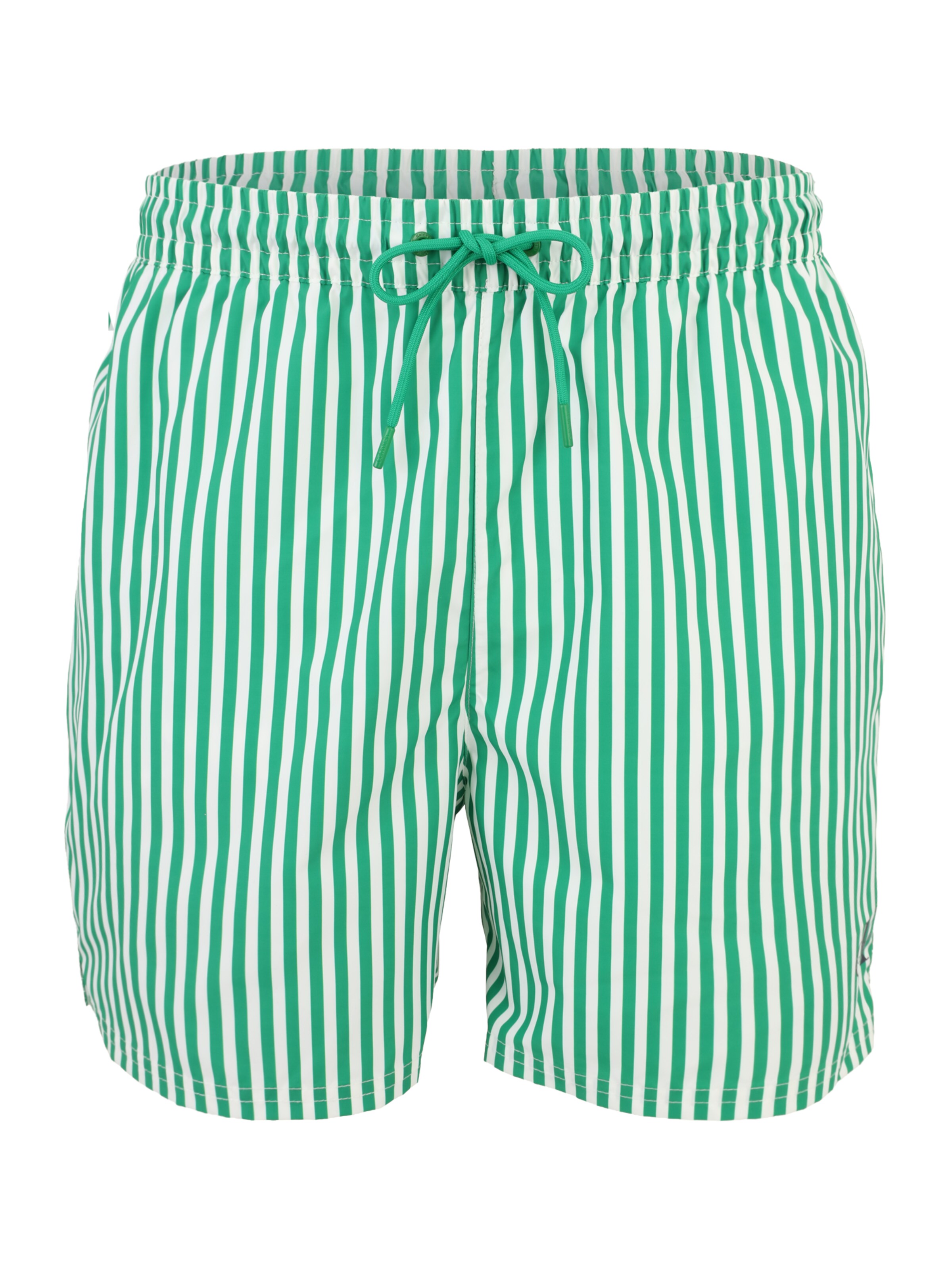 Calvin Klein Swimwear Plavecké šortky – zelená: přední strana