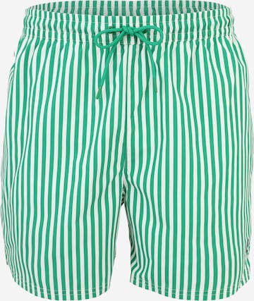Calvin Klein Swimwear Plavecké šortky – zelená: přední strana