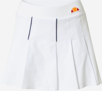 ELLESSE Skirt 'Lappato' in White: front