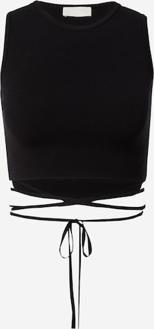 LeGer by Lena Gercke Vyšívaný top 'Leany' - Čierna: predná strana