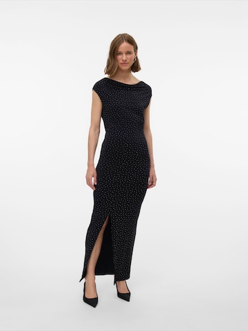 VERO MODA Kleid 'VMNATA' in Schwarz: Vorderseite