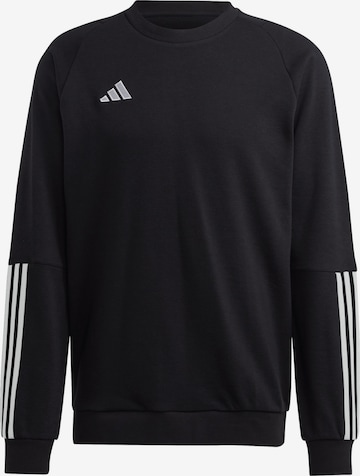 ADIDAS PERFORMANCE Athletic Sweatshirt 'Tiro 23 Competition' in Black: front