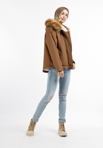 DreiMaster Vintage - Chaqueta de invierno en marrón
