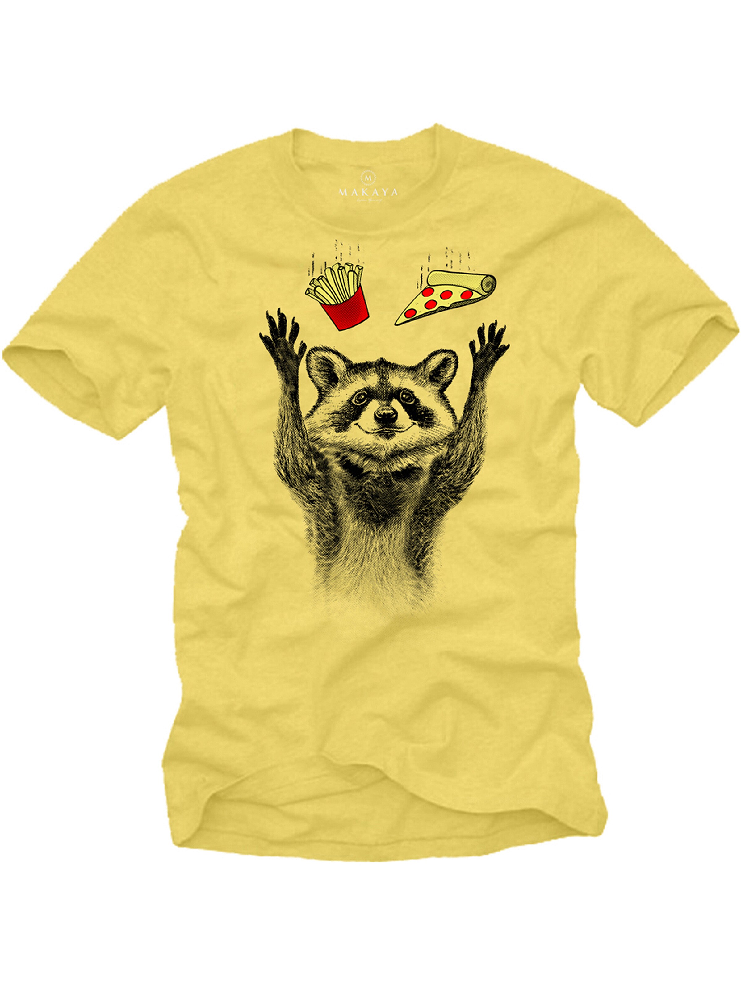 MAKAYA Shirt in Yellow: front