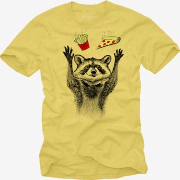 MAKAYA Shirt in Yellow: front