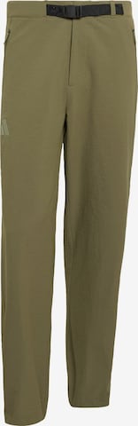 Pantalon outdoor 'Xperior Clima365' ADIDAS TERREX en vert : devant