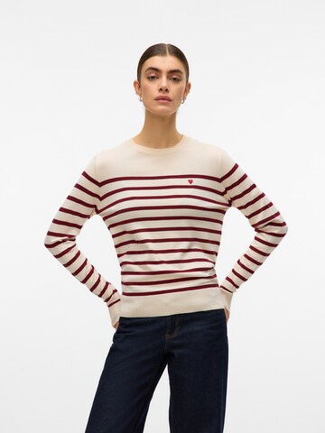 VERO MODA Πουλόβερ 'VMDORY' σε μπεζ: μπροστά