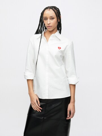 HUGO Блузка 'Erselia' в Белый