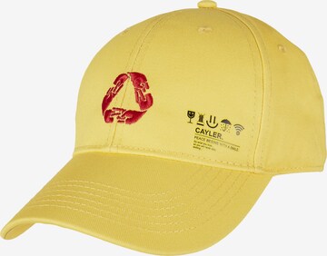 Cappello da baseball di Cayler & Sons in giallo: frontale