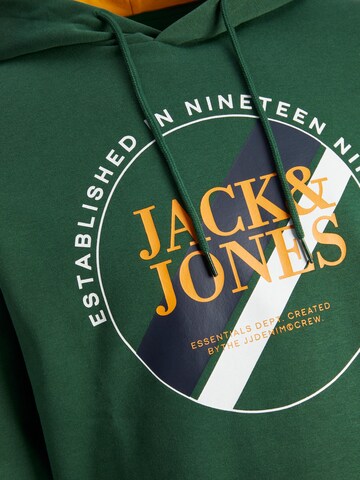 JACK & JONES Sweatshirt 'Loof' i grøn