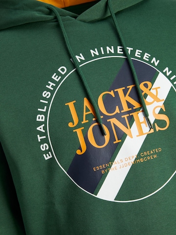 JACK & JONES Sweatshirt 'Loof' i grøn