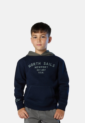 North Sails Sweatshirt in Blau: Vorderseite
