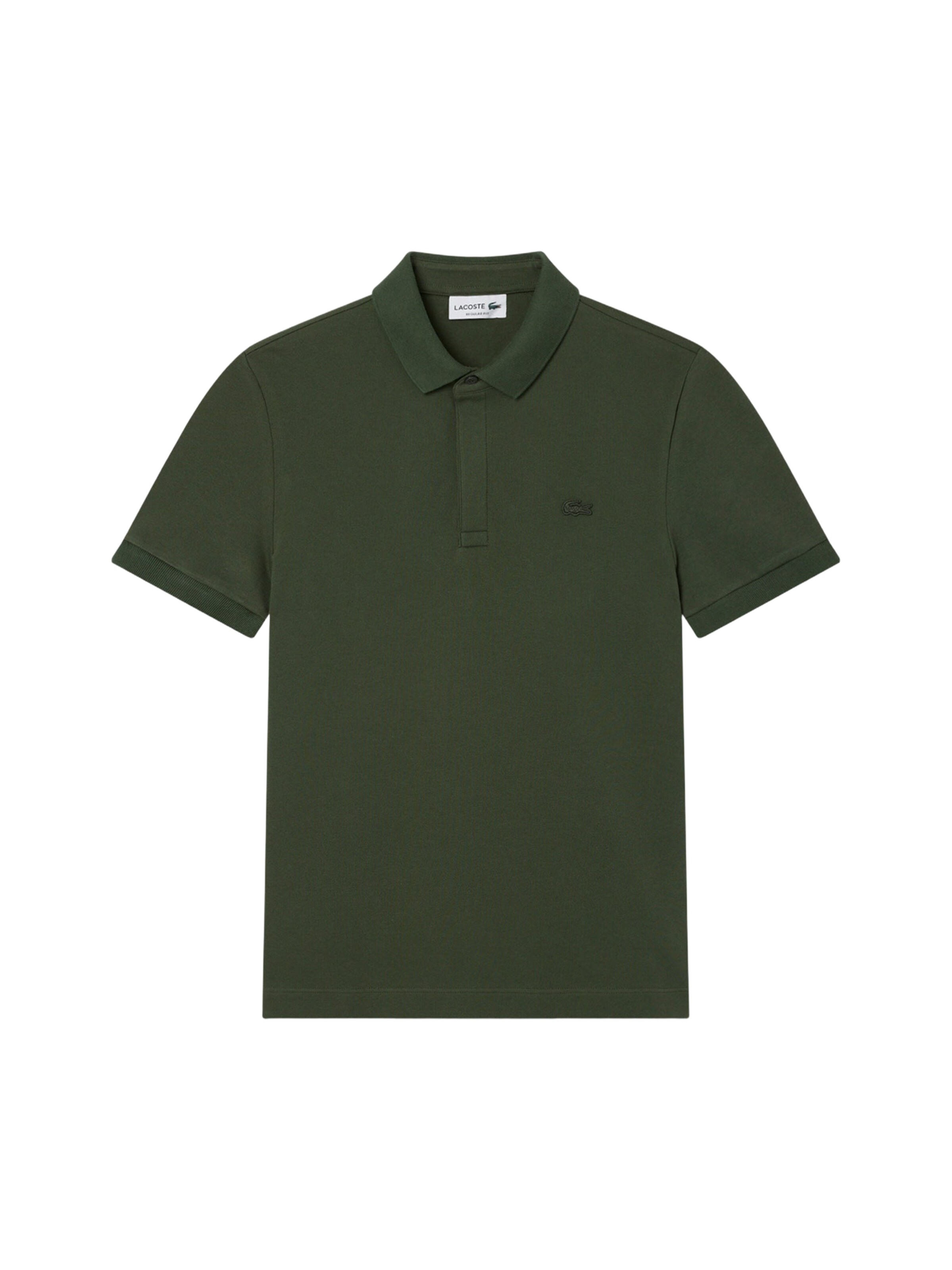 LACOSTE - Camisa em verde: frente