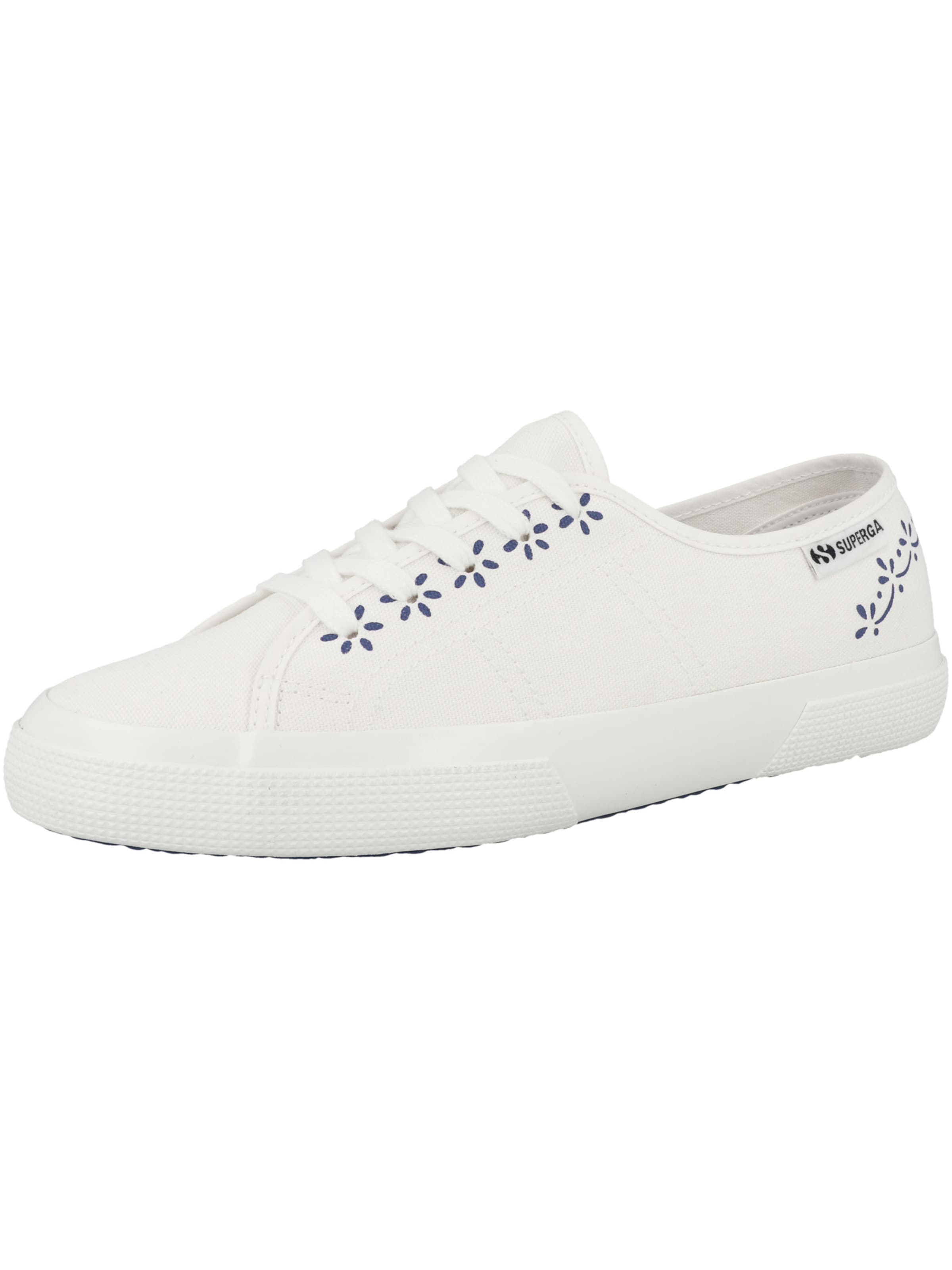 Sneaker bassa 'Leggera' di SUPERGA in bianco: frontale