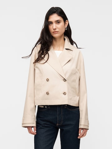 Calvin Klein Prehodna jakna | rjava barva: sprednja stran