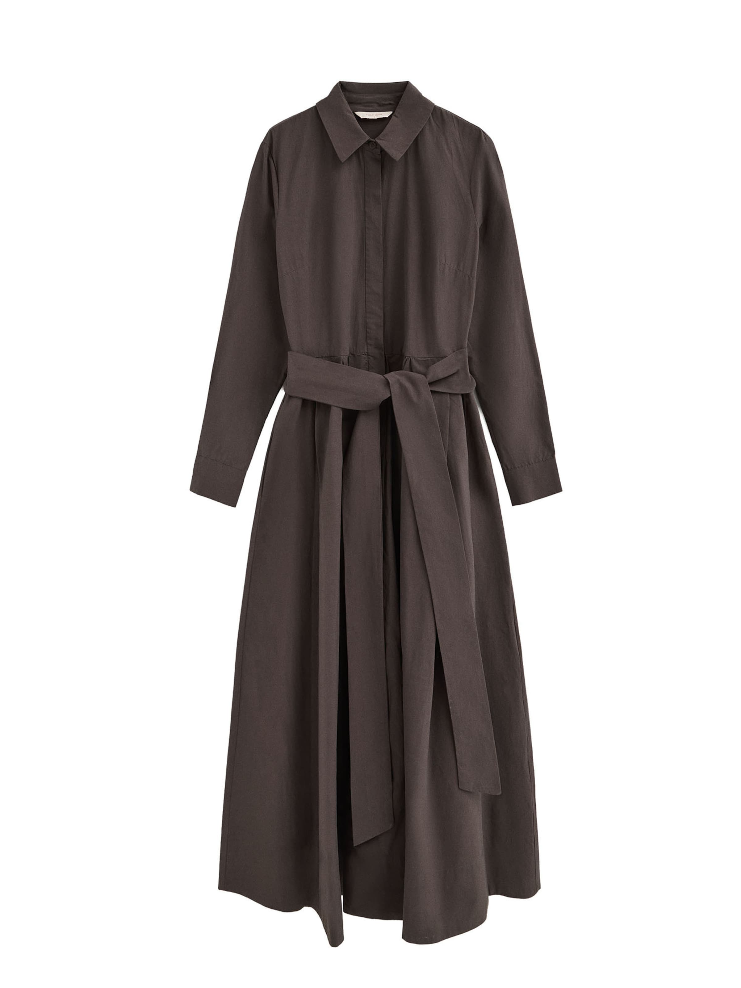 Polo Club Blusenkleid in Braun: Vorderseite