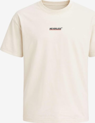 Neverless Shirt 'Tokyo Drift' in Beige: Vorderseite