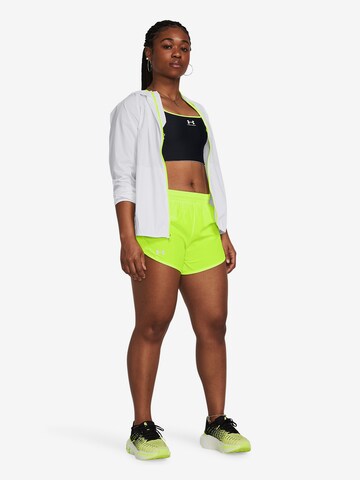UNDER ARMOUR Regular Workout Pants 'Fly-By 3' in Green