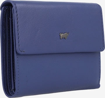 Braun Büffel Wallet 'Anna' in Blue