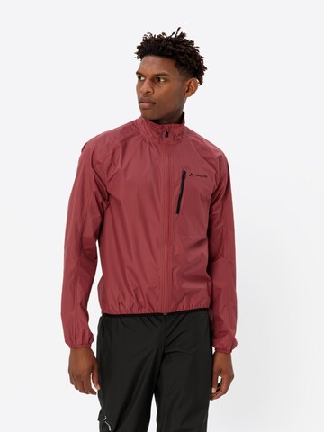 VAUDE Sportjas 'Drop III' in Rood: voorkant