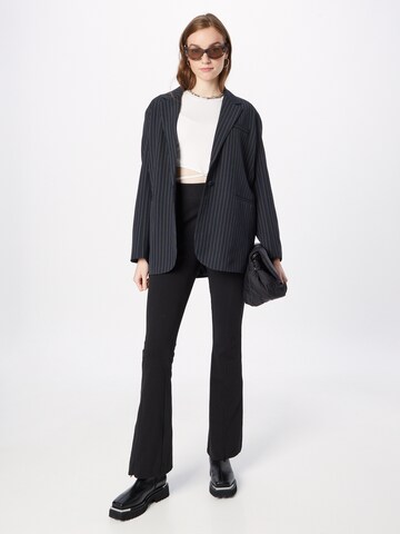 QS Flared Trousers in Black